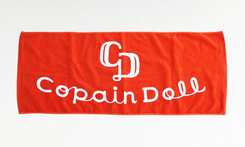 Copain Doll ロゴデザイン タオル